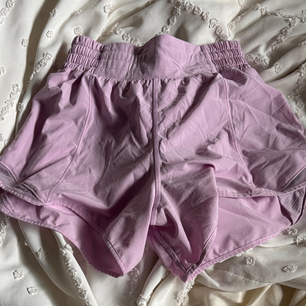 lululemon athletica Light Purple Athletic Shorts